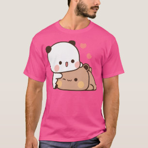 Dudu Bear and Bubu Pandas Liebe Relaxen Moment T-Shirt