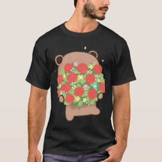 Dudu gibt Bubu-Blume für den Valentinstag T-Shirt