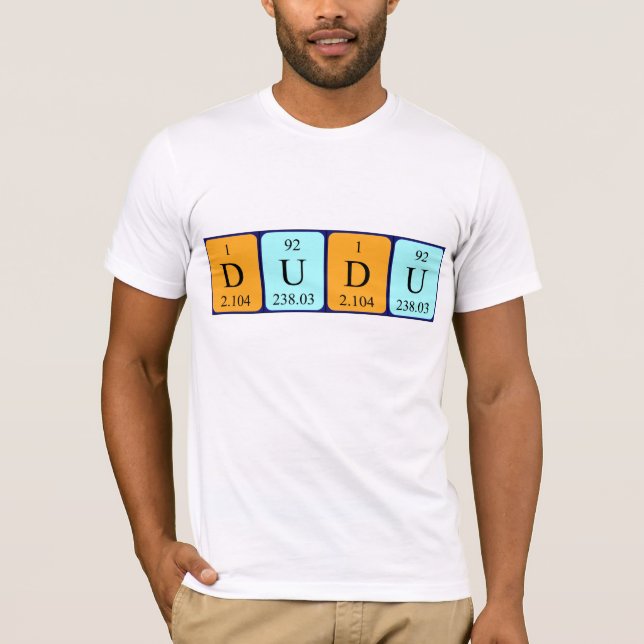 Dudu Periodenname Shirt (Vorderseite)
