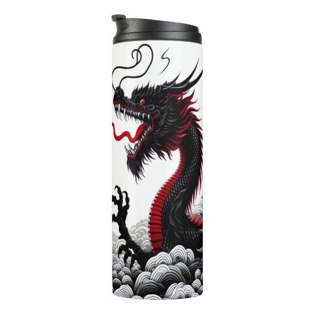 Duel Dragon Tumbler Thermosbecher (Nach rechts gedreht)