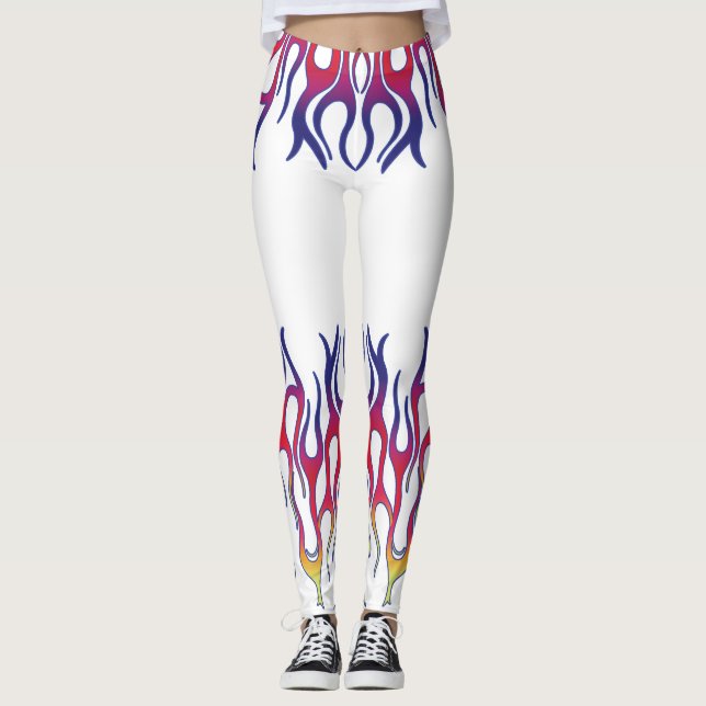 Dueling-Flamme-Leggings Leggings (Vorderseite)