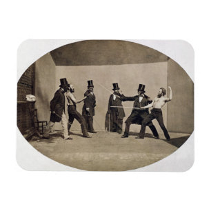 Duellieren (Foto) Magnet