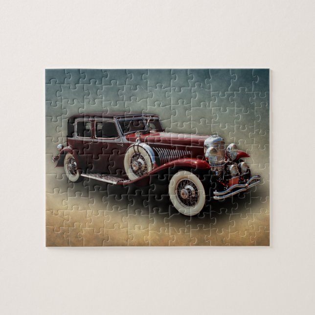 Duesenberg (Duesy) Modell J Oldtimer Puzzle (Horizontal)