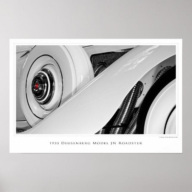 Duesenberg Model JN Roadster - Poster (Vorne)