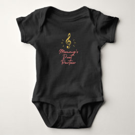 Duet Partner Baby Bodysuit für Mommy Strampler