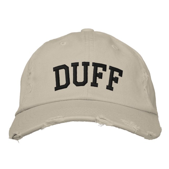 Duff StickHat Bestickte Baseballkappe (Vorderseite)