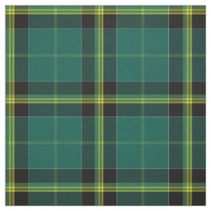 Duffan Tartan Muster Green Irish Kariert Stoff