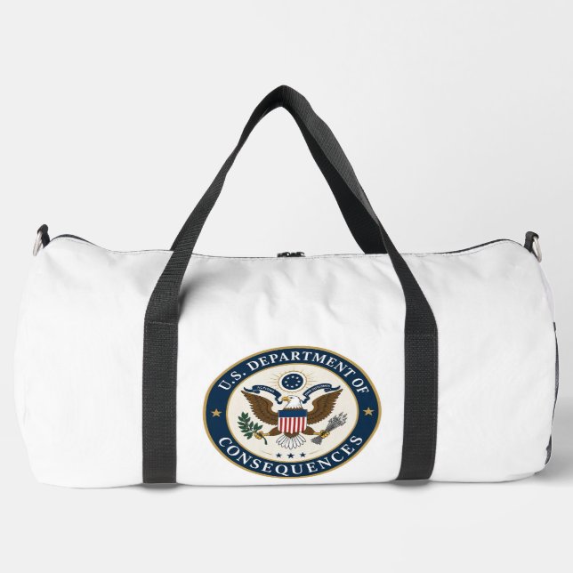 Duffel-Tasche, lustig, Duffle Bag (Vorderseite)