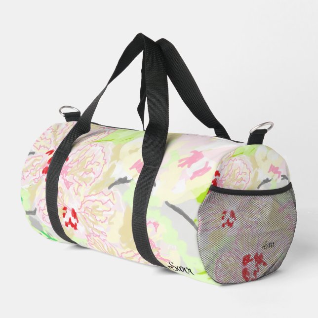 Duffel-Tasche : Orchidee (Orchideengewächse) Duffle Bag (Rechte Ecke)