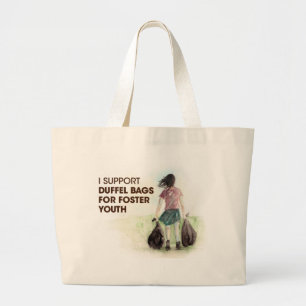 Düffel-Taschen für Pflegejugend-Tasche Jumbo Stoffbeutel