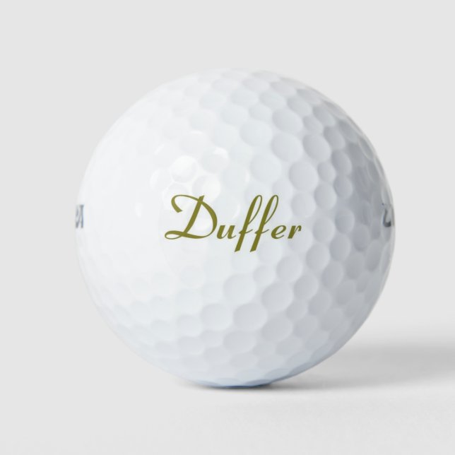 Duffer Golfball (Vorderseite)