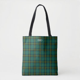 Duffy Clan Tartan Green Kariert Monogram