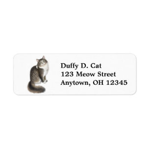 Duffy der Katzen-Aufkleber