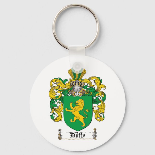 DUFFY-FAMILIENWAPPEN - KLEINES SCHMUCK VON WAFFEN SCHLÜSSELANHÄNGER (Vorderseite)