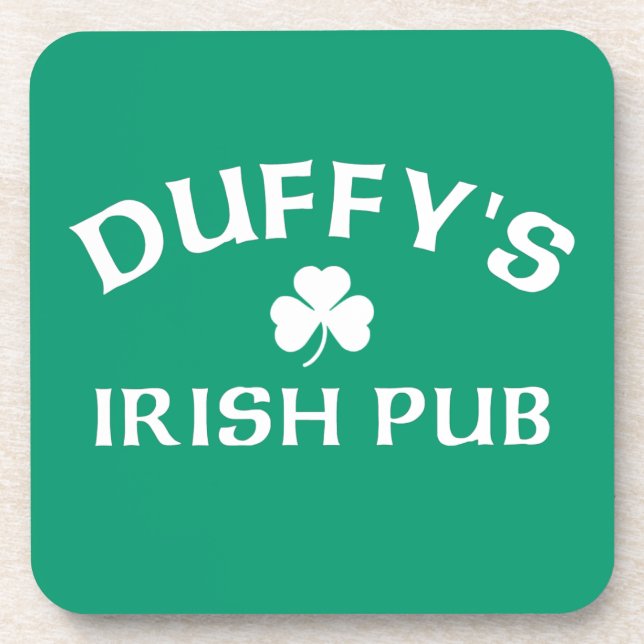 Duffy's Irish Pub Getränkeuntersetzer (Vorderseite)