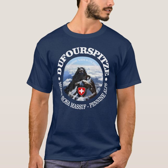 Dufourspitze T-Shirt (Vorderseite)