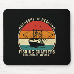 Dufresne And Redding Fishing Charters - Vintage Bo Mousepad