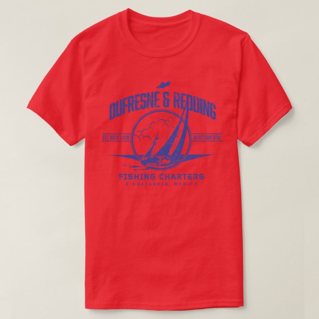 Dufresne Redding Fishing Charters T-Shirt (Design vorne)