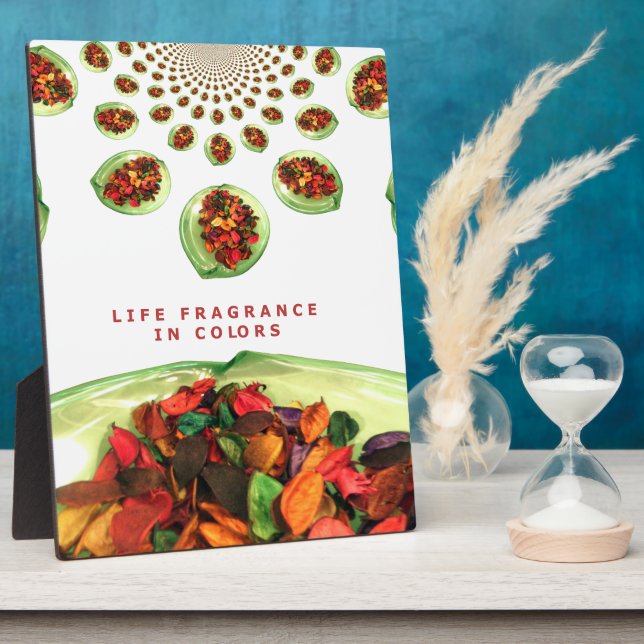 Duft des Lebens: Potpourri Inspiration Fotoplatte (Seite)