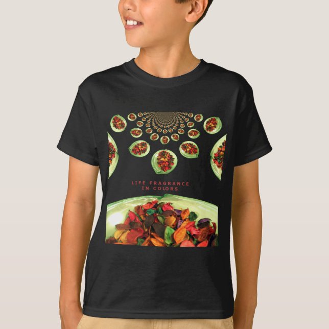 Duft des Lebens: Potpourri Inspiration T-Shirt (Vorderseite)