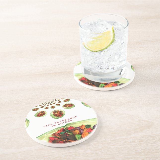 Duft des Lebens: Potpourri Inspiration Untersetzer (Seite)