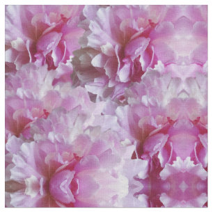 Duft, rosa Blumen-Gewebe Stoff