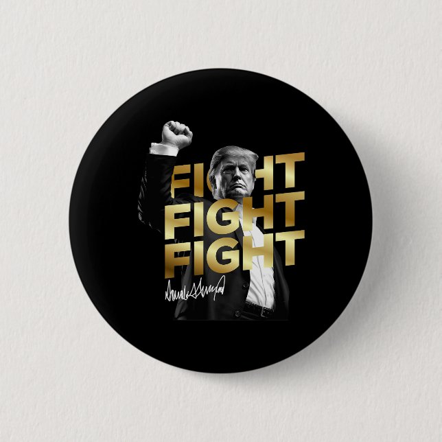 Duft Support Parfüm 2025 Donald Trump Button (Vorderseite)