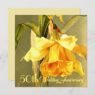 Düfte Golden Wedding Einladung