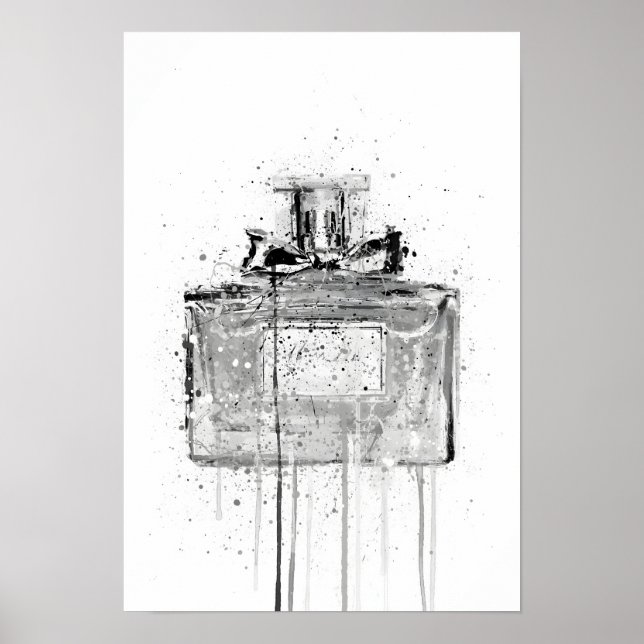 Duftflasche 'Candy Floss' als Weihnachtsgeschenk Poster (Vorne)