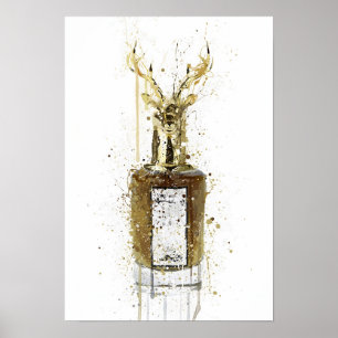 Duftflasche 'Kingdom' als Weihnachtsgeschenk Poster