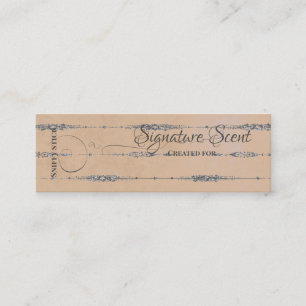 Duftnote für persönliche Duftnote Sniff-Mix Mini Visitenkarte