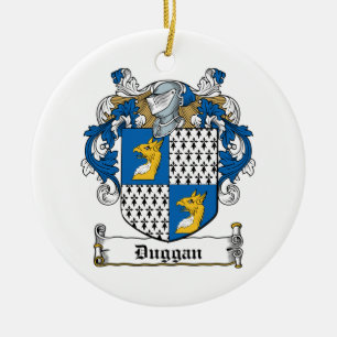Duggan Familienwappen Keramik Ornament
