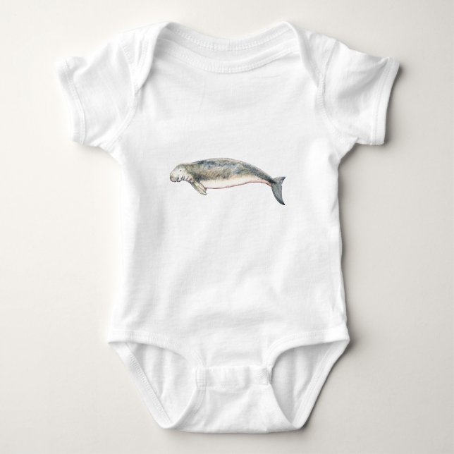 Dugong Baby Strampler (Vorderseite)