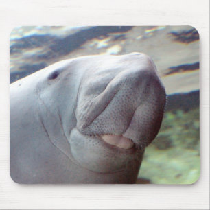 Dugong Lächeln Mousepad