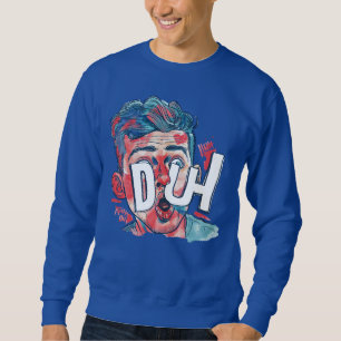 DUH Comic Pop Art T-Shirt – Retro lustiges Grafik- Sweatshirt
