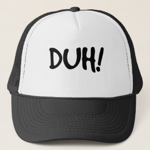DUH! Fernlastfahrer-Hut Truckerkappe
