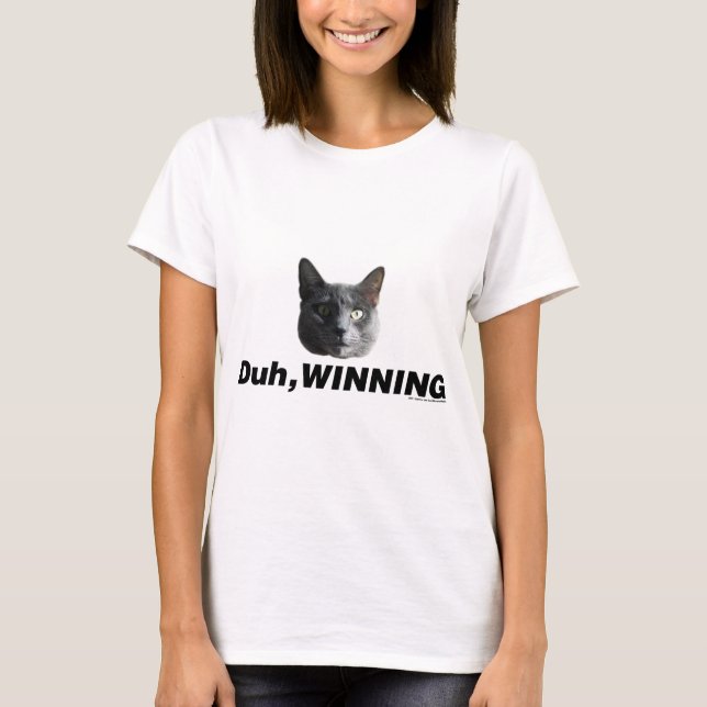 Duh gewinnend T-Shirt (Vorderseite)