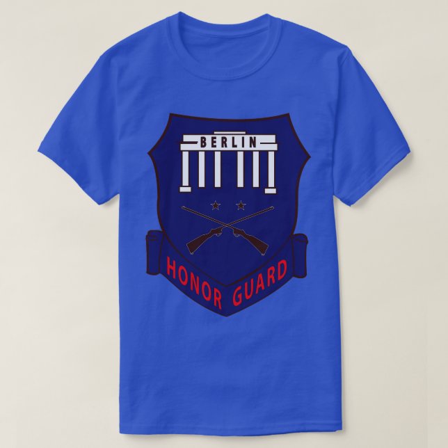 DUI Berlin Infantry Honorar Guard X T-Shirt (Design vorne)