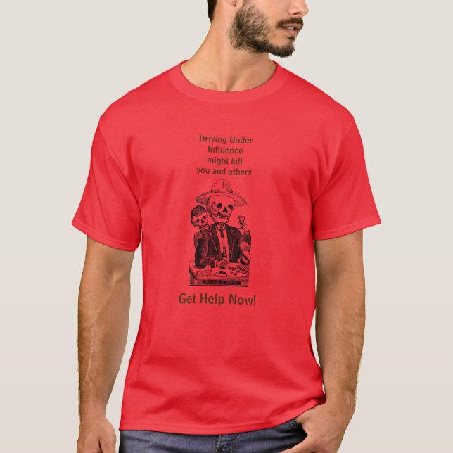 DUI tötet T - Shirt von Männern (Vorderseite)