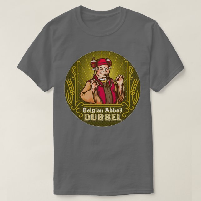 Duinen Dubbel Belgium Abbey Ale T T-Shirt (Design vorne)