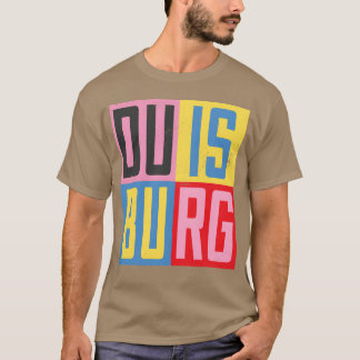 Duisburg City Design Freund T-Shirt