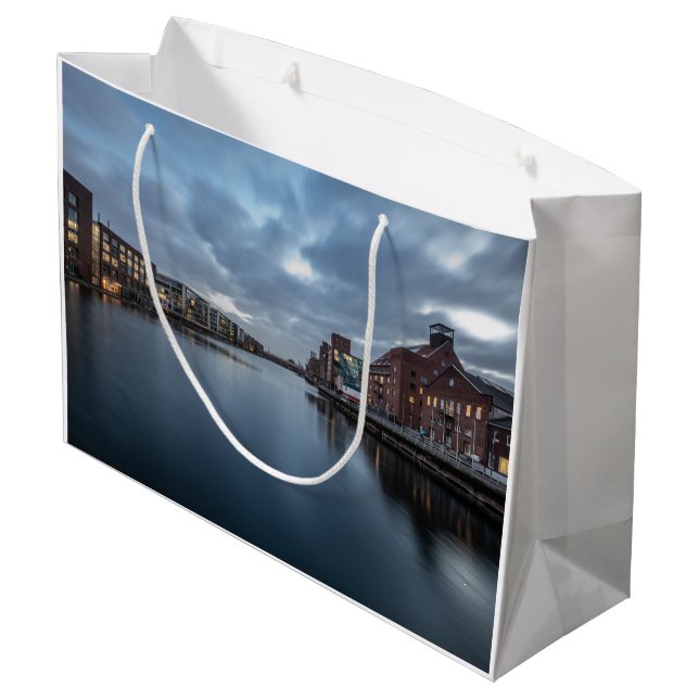 Duisburg Große Geschenktüte (Rückseite Schrägansicht)