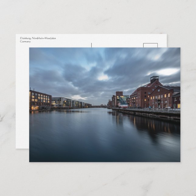 Duisburg Postkarte (Vorne/Hinten)