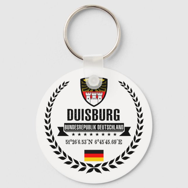 Duisburg Schlüsselanhänger (Vorderseite)