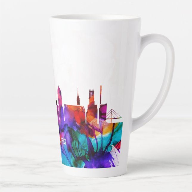 Duisburg Skyline Milchtasse (Rechts)