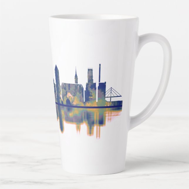 Duisburg Skyline Milchtasse (Rechts)