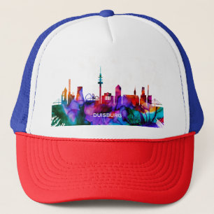 Duisburg Skyline Truckerkappe