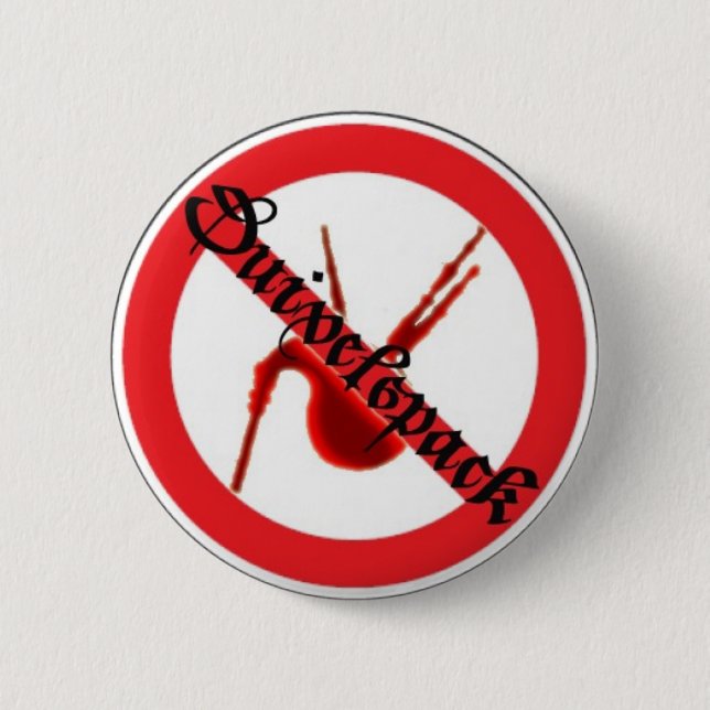 Duivelspack - Dudelsackverbotsbutton Button (Vorderseite)