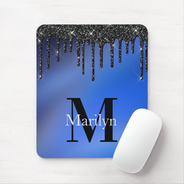 DUKE BLAU UND GLITZER MOUSEPAD (Mit Mouse)