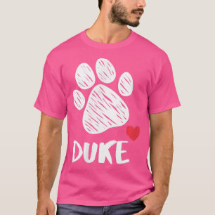 Duke mein Hund Duke Ich Liebe mein Hund Duke Welpe T-Shirt